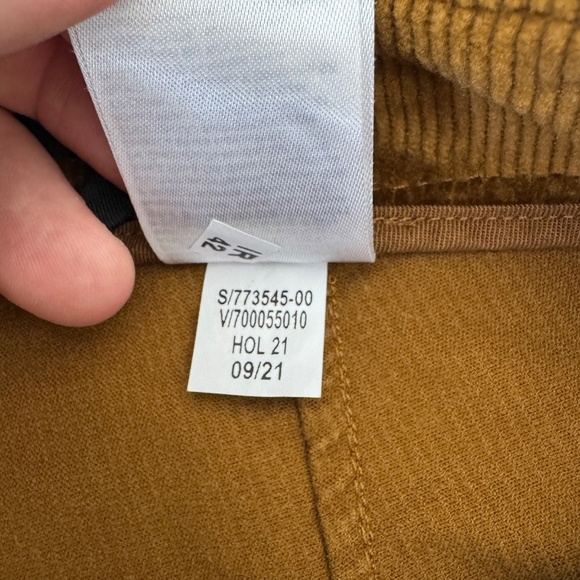 Banana Republic Women's Jogger Style Corduroy‎ Ankle Zip Pants Sz 6 Copper Brown - Picture 8 of 13